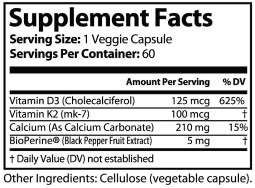 Vitamin D3+K2